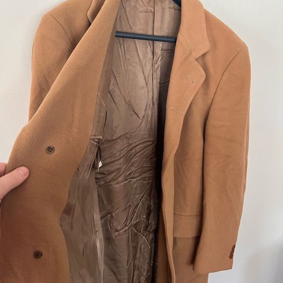 Massimo | made in Italy | vintage camel cashmere and wool bend dress jacket - Picture 5 of 9